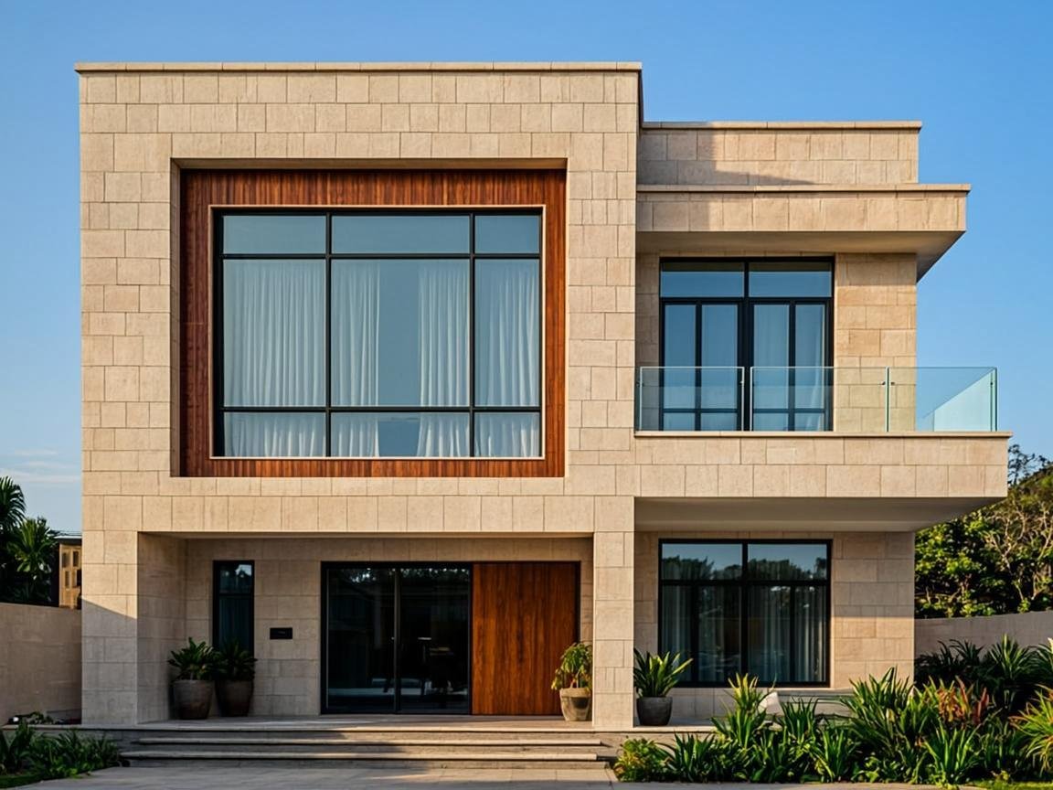 Architecture and planning, modern villa exterior by ILHAN'S Interior's Lahore